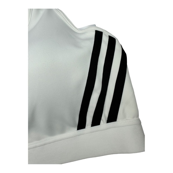 Adidas Performance Padded Sports Bra White Size XL - Picture 7 of 9